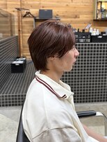 サーリー(SURLY) メンズダブルカラーピンクブラウン