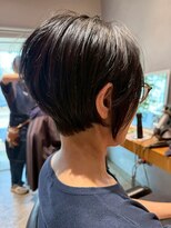 ナチュラル ヘアーデザイニング(Natural hair designing)&nbsp;美シルエット/黒髪ショート/再現性抜群/お手入れ簡単/美髪ボブ