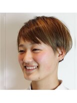 チチヘアーワークス(titi HAIR WORKS)&nbsp;ベリーショートセクションカラースタイル