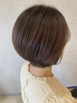 シンプル(Simple)&nbsp;丸みショートボブ