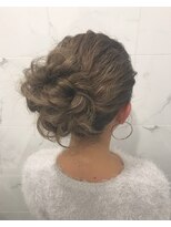 【LAIDBACK代官山】結婚式★パーティー★編み込み★ヘアセット