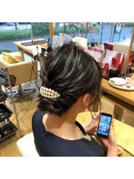 アスピリーフ(ASPILEAF) 【ASPILEAF】結婚式お呼ばれヘアアレンジ