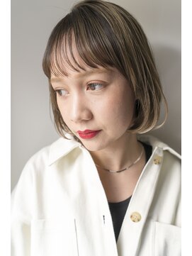 ホーミートウキョウ(HOMIE TOKYO) 渋谷 イルミナカラー×ケアブリーチ×ハイライト×TOKIO