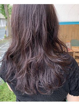 アトリエコパン(atelier copan) ブルーバイオレットのロングレイヤー