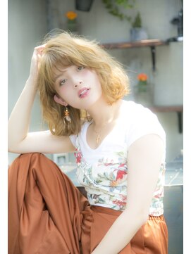 ロンド シャルム 吉祥寺(Lond charme) 【Lond charme】ミックスウェーブボブ