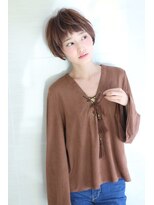 オーロ 宝塚店(ORO)&nbsp;大人かわいいローライトココアブラウンゆるふわ無造作パーマ