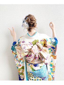 ブローチ(Brooch) 成人式ヘアセット☆