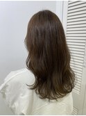 スタイリング簡単♪無造作カール×大人かわいいセミディ
