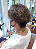 ハイトーンスモーキーベージュ×ツイストスパイラル