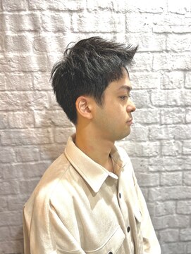 グレイスフルバーバー 赤坂見附店 清潔感アップ！！デコ出しショートスタイル！【赤坂】【理容室】