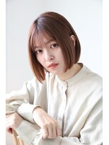 エクリ(equri×SHISEIDO)&nbsp;ナチュラルボブ×秋カラー