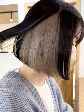 キラ 原宿(KILLA) ドレスヘアショコラアッシュヘルシースタイルふんわりカール前髪