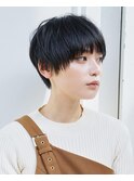 大人ショート/ショートボブ/マロンベージュ/フェザーショート