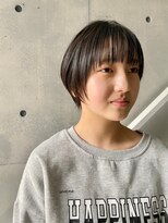 トト 船橋店(toto.)&nbsp;黒髪/グレーベージュ/レイヤーロング/前髪パーマ[西船橋/津田沼]