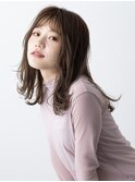 【stylist園田】透け感たっぷりブリーチなし柔らかベージュ