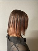 アンブレラカラー　ピンクベージュ
