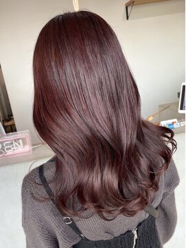 アーブル ヘアーアンドメイク(ARBRE) 髪質改善トリートメントレッドカラーレイヤーカット