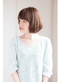 イメチェン/似合わせカット/フルバング/レッドブラウン/幡ヶ谷