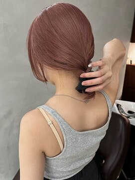 ローブ アオヤマ(LOAVE AOYAMA) やわらかくみえる、あったかピーチベージュ 10代20代30代