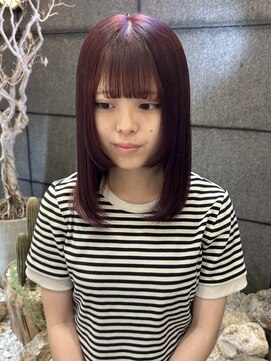 ゼスト フィーノ(ZEST fino) 【廣田未来】愛されピンクブラウン