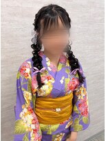ツイン編み下ろし