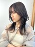 【黒染めしない暗髪カラー】暗髪カラー＋カットorトリートメント￥8900