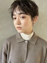【PARK】マニッシュショート×ニュアンスパーマ