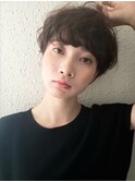 【新宿】マッシュショートゆるふわパーマ20代30代40代似合わせ