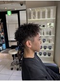 ツイストパーマ　ツイストスパイラルパーマ　海老名パーマ　眉毛