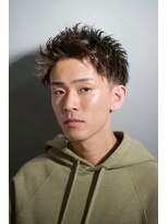 ヒロギンザバーバーショップ 大宮店(HIRO GINZA BARBER SHOP) ツーブロックスパイキーショート