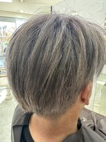 ヂルチヘアー(zilch hair)&nbsp;シルバー系白髪ぼかし