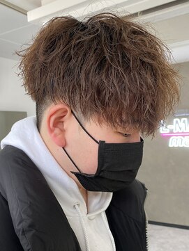 エルマーク 神戸三宮(L-MARK) マッシュスパイラルパーマツイストスパイラル波巻きメンズ