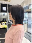 くびれボブ/顔まわりレイヤー