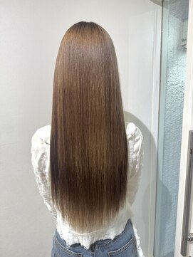 ゼスト 中野店(ZEST) 【ZEST中野/KOTOMI】ブリーチ毛酸性ストレート/酸性縮毛矯正