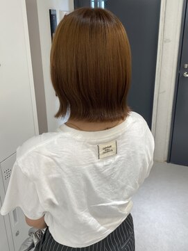 ヌーヴェル(nouvelle) 切りっぱなしボブ