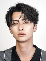 オーシャントーキョーオーバー 渋谷(OCEAN TOKYO OVER) 韓国センターパートコンマバングフェザーパーマニュアンスパーマ