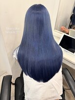 ヴィア(Via)&nbsp;10代20代30代／ブルーカラー／ハイトーン／髪質改善