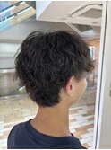 マッシュウルフ　なみまきパーマ