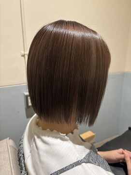 フレーム へアアンドトリートメント 天王寺北口店(FRAME) グレージュカラー