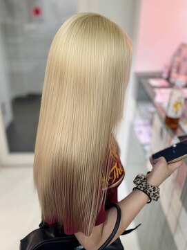 アール 横浜(R) 【MOMO】抜きっぱなしブロンド/ブリーチリタッチのみ！