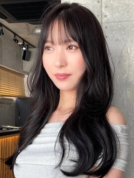 ワンズ リー 上大岡店(One's ly) 韓国ヘアくびれヘア_インナーカラーレイヤー【上大岡】