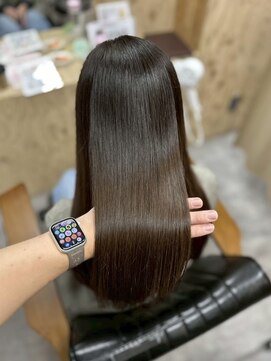 ヌープヘアーアイス(NUUP.hair ici) 【美髪】まとまりと潤いの柔艶ロング◎