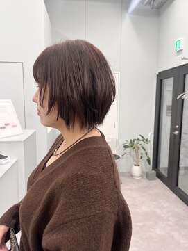 オレンジブラウン/ボブレイヤー