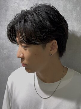 レイズ 名古屋駅(RAYS) 毛流れセンターパートニュアンスフェザーパーマ h