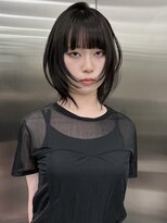 アイヴァン(AIVAN) レイヤーボブ フェイスレイヤー ブルーブラックii