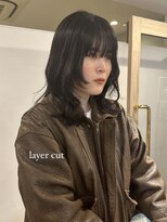 エイチ(H) 50代ショートベリーショート成人式クラゲヘアマッシュウルフ