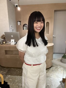 ユッカ エルア 武庫之荘南口(YUCCA elua) 【 YUCCA 】大人可愛い/ぷつっとストレート