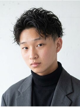 オールデイハローズ 京都駅前店(ALL DAY HELLO`S) 20代30代40代50代60代　メンズアップバングショート＃6