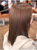 美髪ストレート