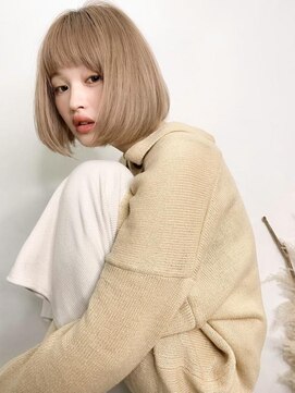 ジェム リット(GEM lit) インナーカラー/くすみベージュ/ラベンダーミルクティー★52